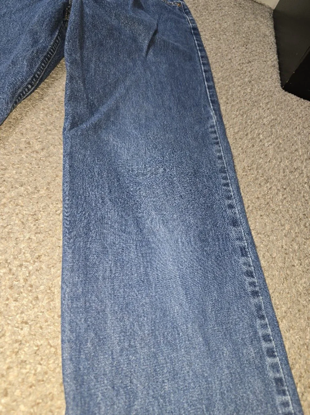 Levi's Vintage Y2K Men's 630 Relaxed Straight Jeans in Blue Denim Size 36 × 32